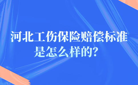 河北工伤保险的赔偿标准